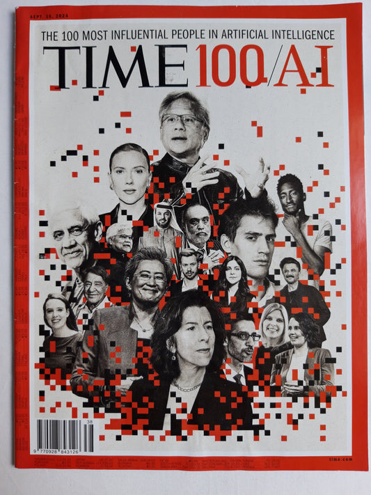 Time magazine The 100 most Influential People in Artificial Intelligence 16.09.2024 September 2024