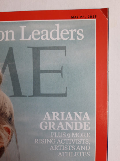 Time magazine Next Generation Leaders Ariana Grande 28.05.2018 Mai 2018