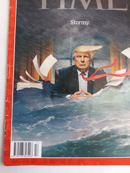 Time magazine Donald Trump Stormy 23.04.2018 April 2018