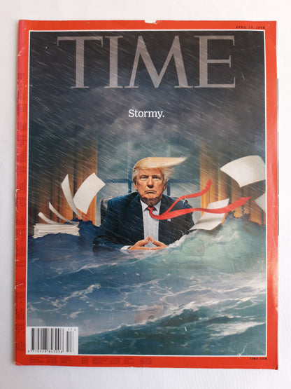 Time magazine Donald Trump Stormy 23.04.2018 April 2018