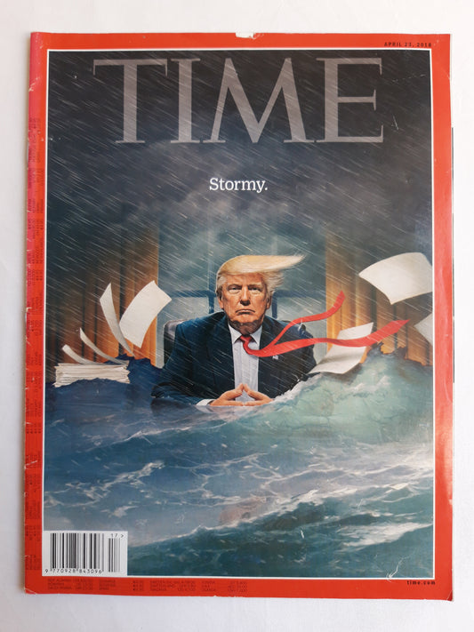 Time magazine Donald Trump Stormy 23.04.2018 April 2018