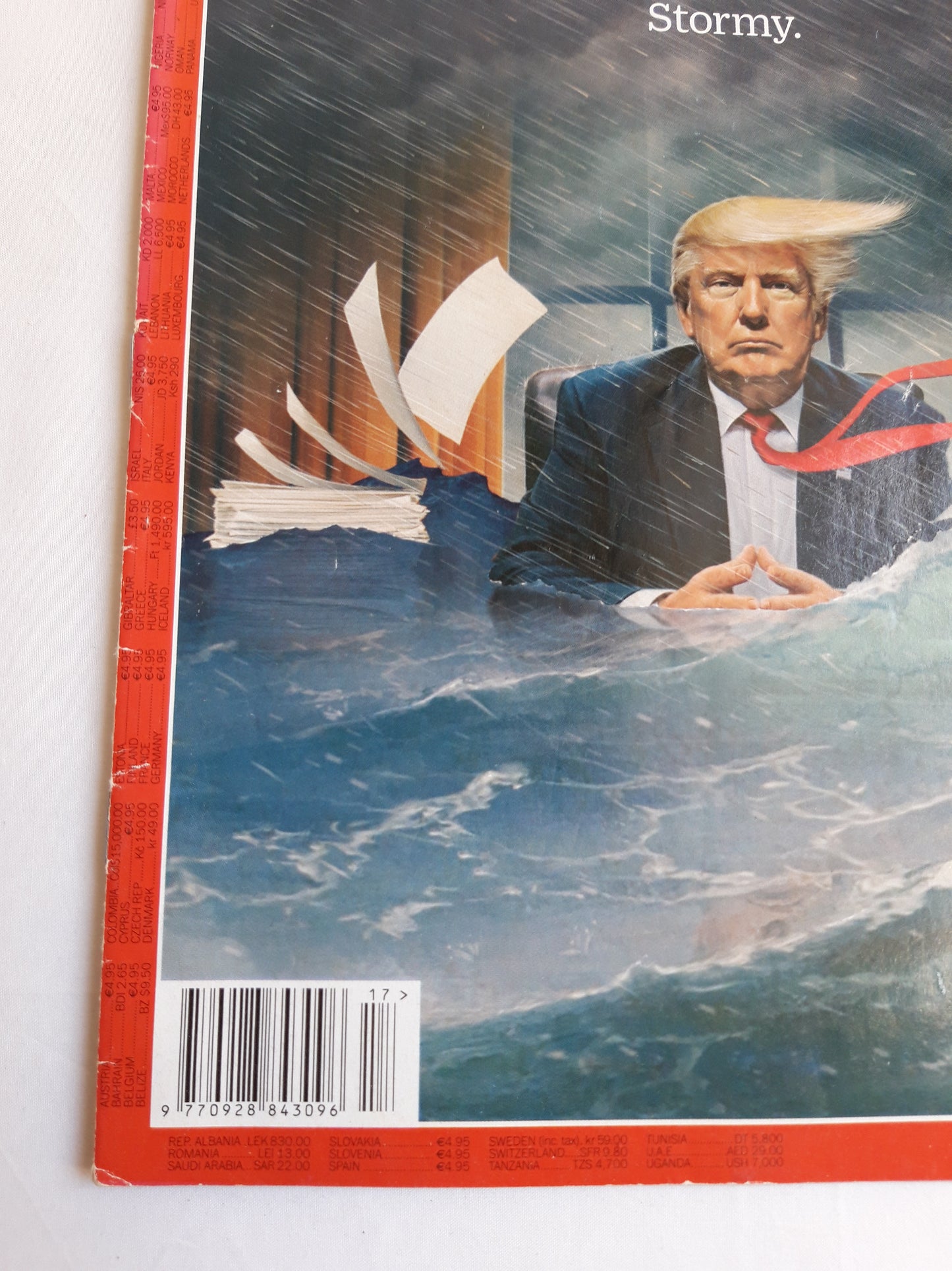 Time magazine Donald Trump Stormy 23.04.2018 April 2018
