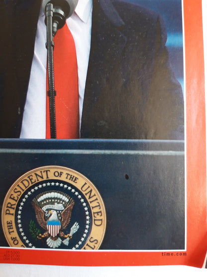 Time magazine Donald Trump 45zj President of the United States of America 30.01.2017 Januar 2017