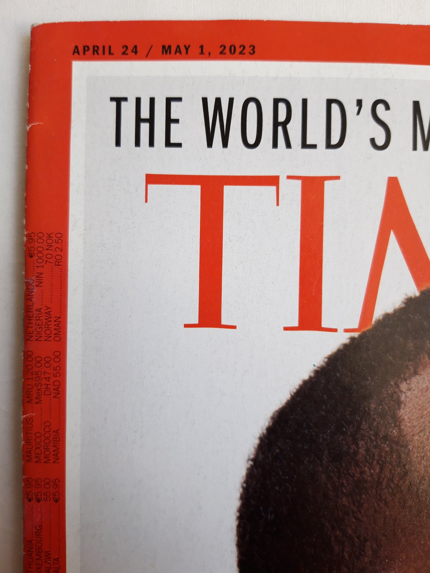 Time magazine Michael B. Jordan The world's most influential people Judy Blume Lionel Messi Elon Musk Colin Farell 24.04./01.05.2023 April 2023 Mai 2023