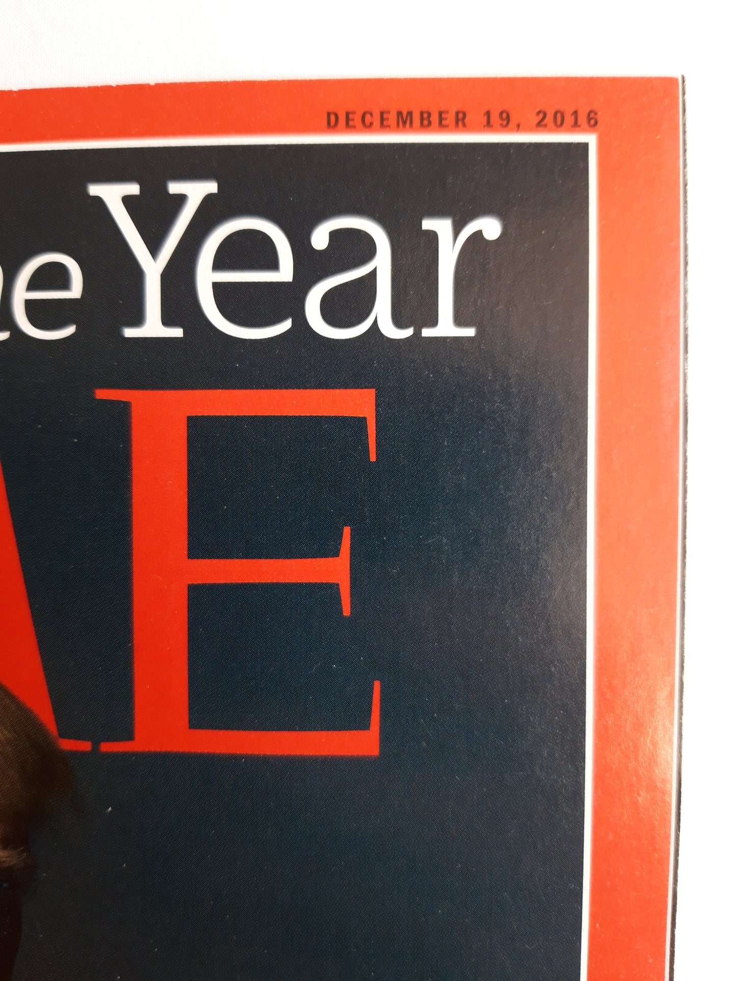 Time magazine Person of the Year Donald Trump President of the devided states of America 19.12.2016 Dezember 2016