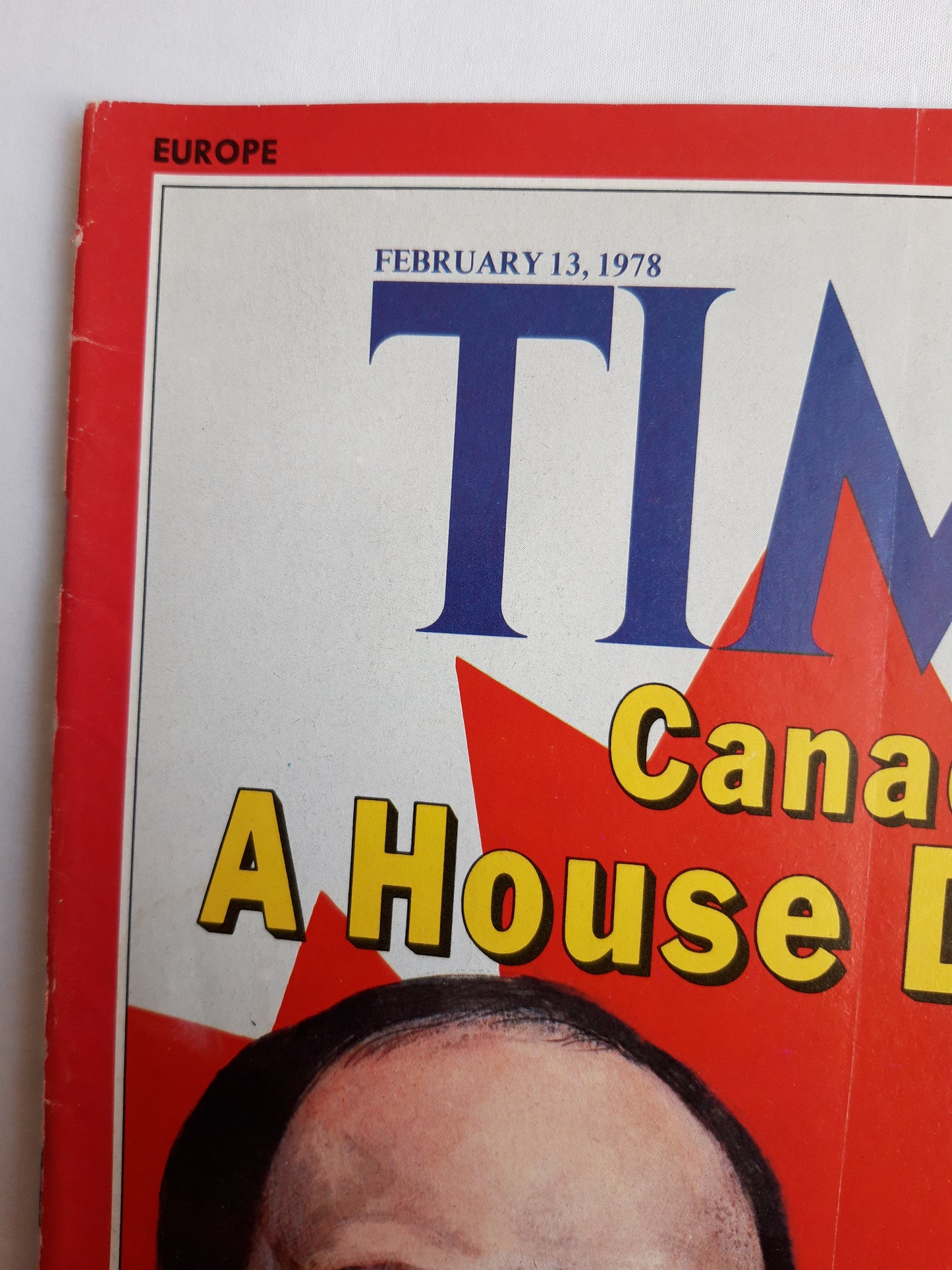 Time magazine Canada A House Divided Prime Minister Trudeau & Quebec Premier Levesque The Hiss Case New Evidence 13.02.1987 Februar 1987