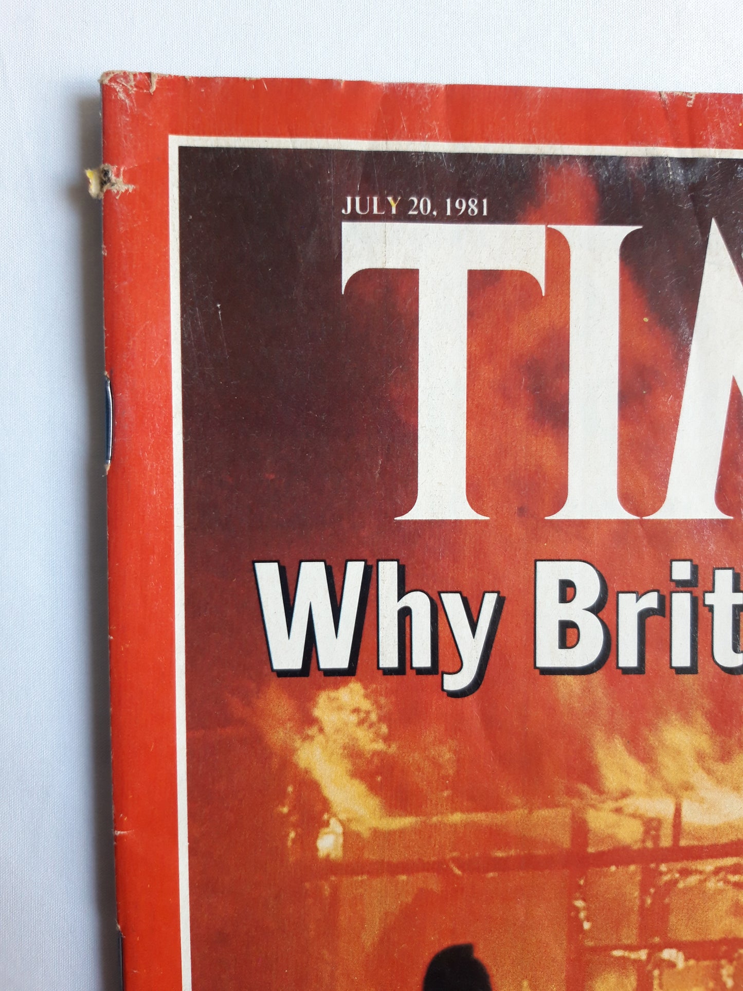 Time magazine Why Britain Burns U.S. Supreme Court The First Woman Sandra Day O`Connor 20.07.1981 Juli 1984 No. 29