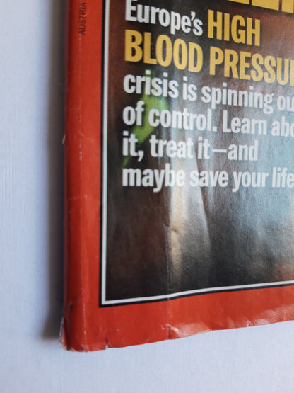 Time magazine The Stealth Killer Europe`s High Blood Pressure crisis 13.12.2004 Dezember 2004