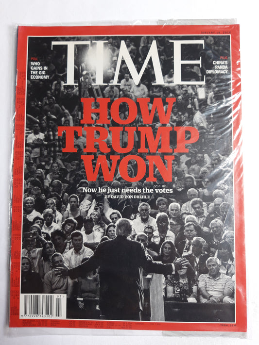 Time magazine How Trump won 18.01.2016 Januar 2016 OVP