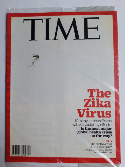 Time magazine Thr Zika Virus It`s mysterious illness with devasting effects 16.05.2016 Mai 2016 OVP
