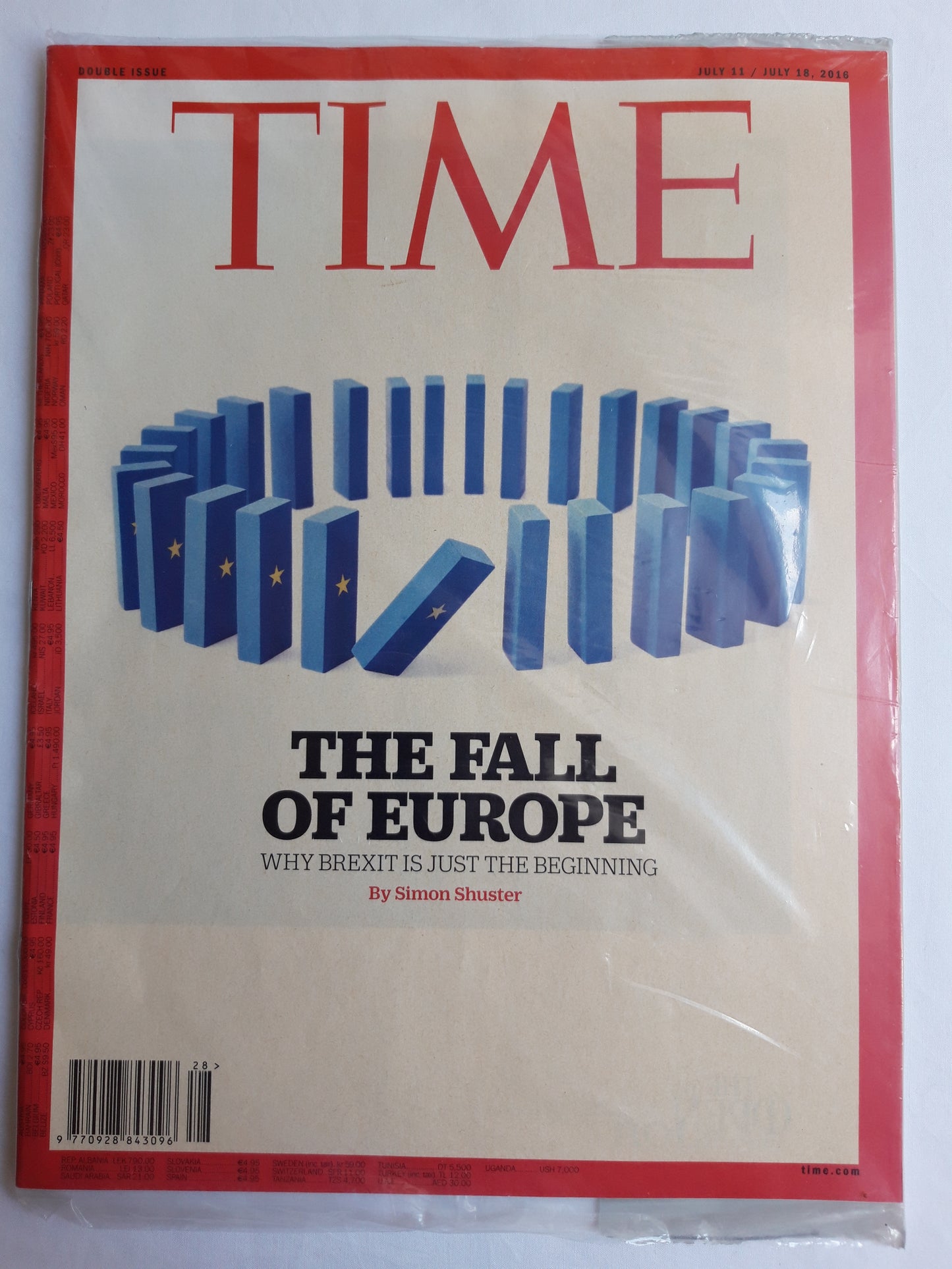 Time magazine The Fall of Europe Why Brexit is just the beginning 11./18.07.2016 Juli 2016 OVP