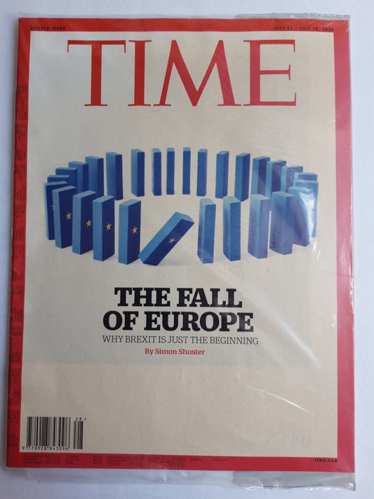 Time magazine The Fall of Europe Why Brexit is just the beginning 11./18.07.2016 Juli 2016 OVP