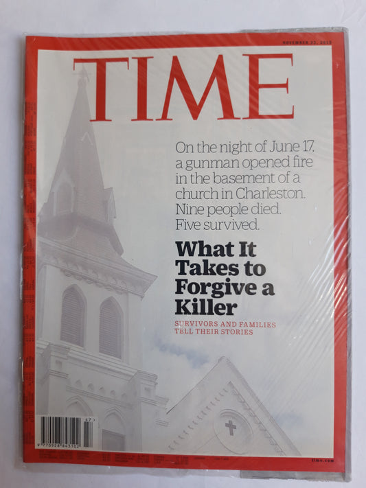 Time magazine What It Takes to Forgive a Killer 23.11.2015 November 2015 OVP