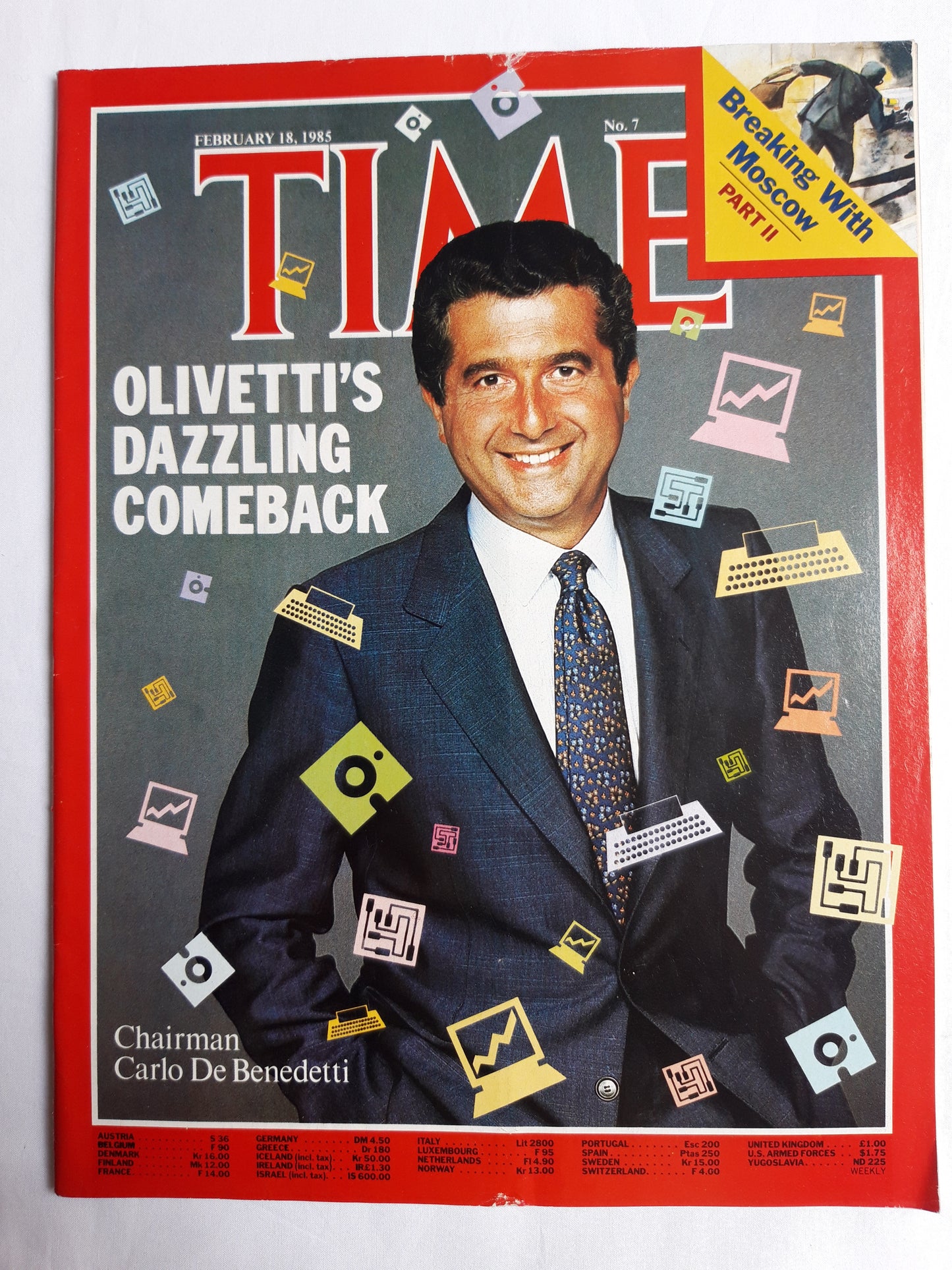 Time Magazine Cocaine Wars South America`s Bloody Business The Soaring Dollar 25.02.1985 25. Februar 1985 No.8