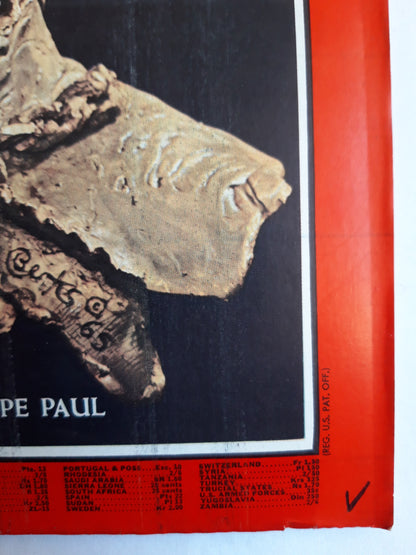 Time magazine Pope Paul 24.09.1965 September 1965
