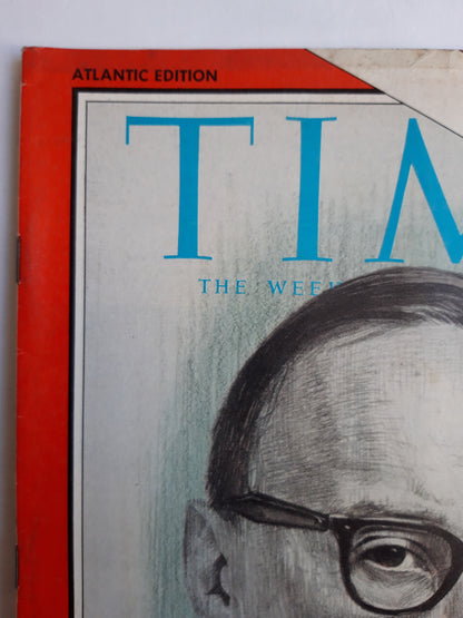 Time magazine Arthur Schlesinger Jr. The Historian as Participant And Vice Versa 17.12.1965 Dezember December 1965