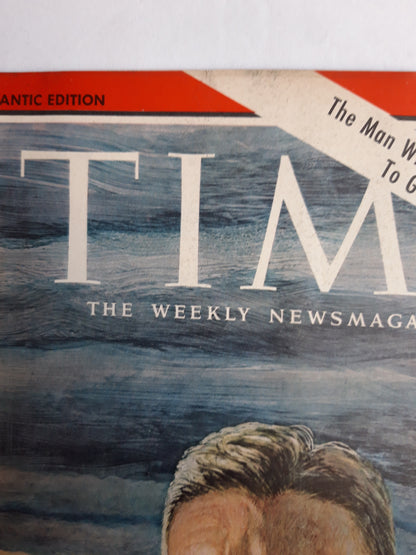 Time magazine Farm Bureau's Charles Shuman The Man Who Wants the Government To Get Off the Farm 03.09.1965 September 1965