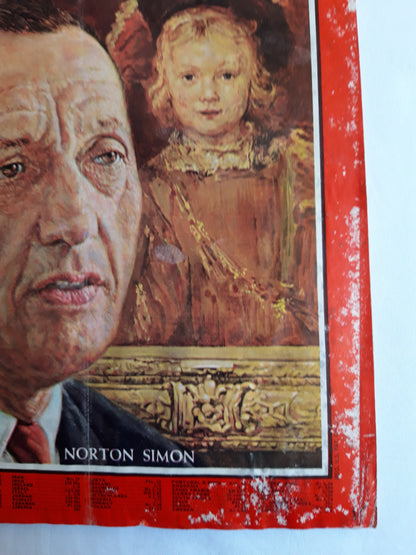 Time magazine Norton Simon In the Dostoevskian sense, I am the suffering man 04.06.1965 Juni 1965