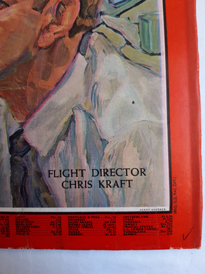 Time magazine Flight Director Chris Kraft 27.08.1965 August 1965