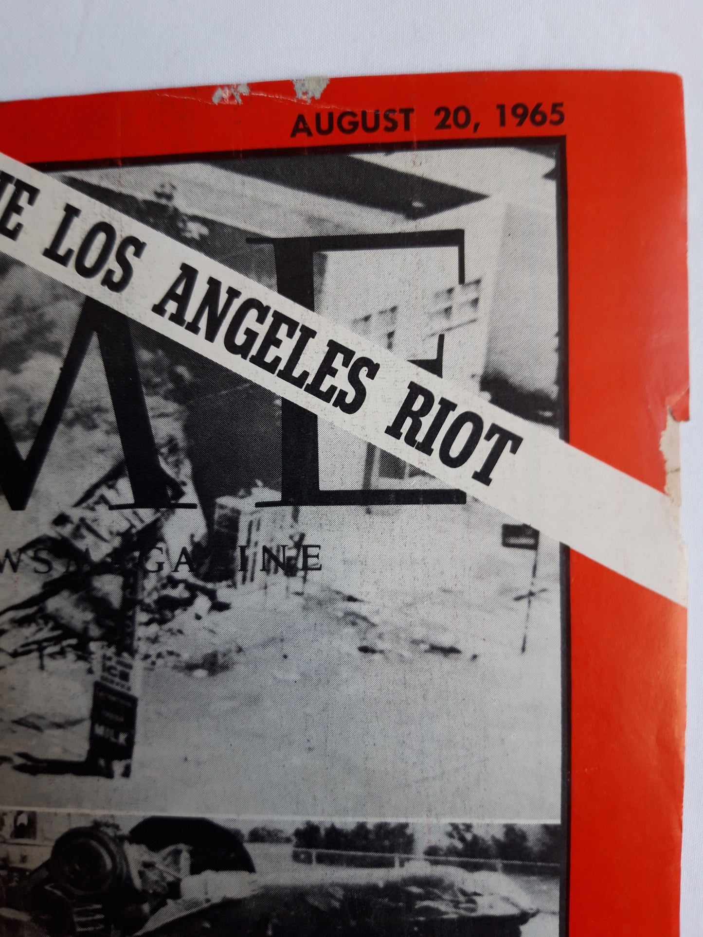 Time magazine The Los Angeles Riot 20.08.1965 August 1965