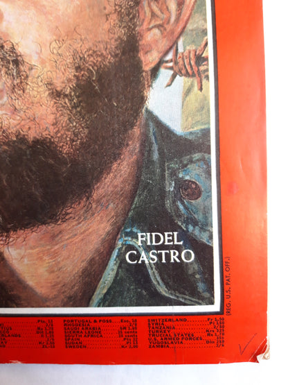 Time magazine Fidel Castro Cuba: The Decaying Revolution 08.10.1965 Oktober October 1965
