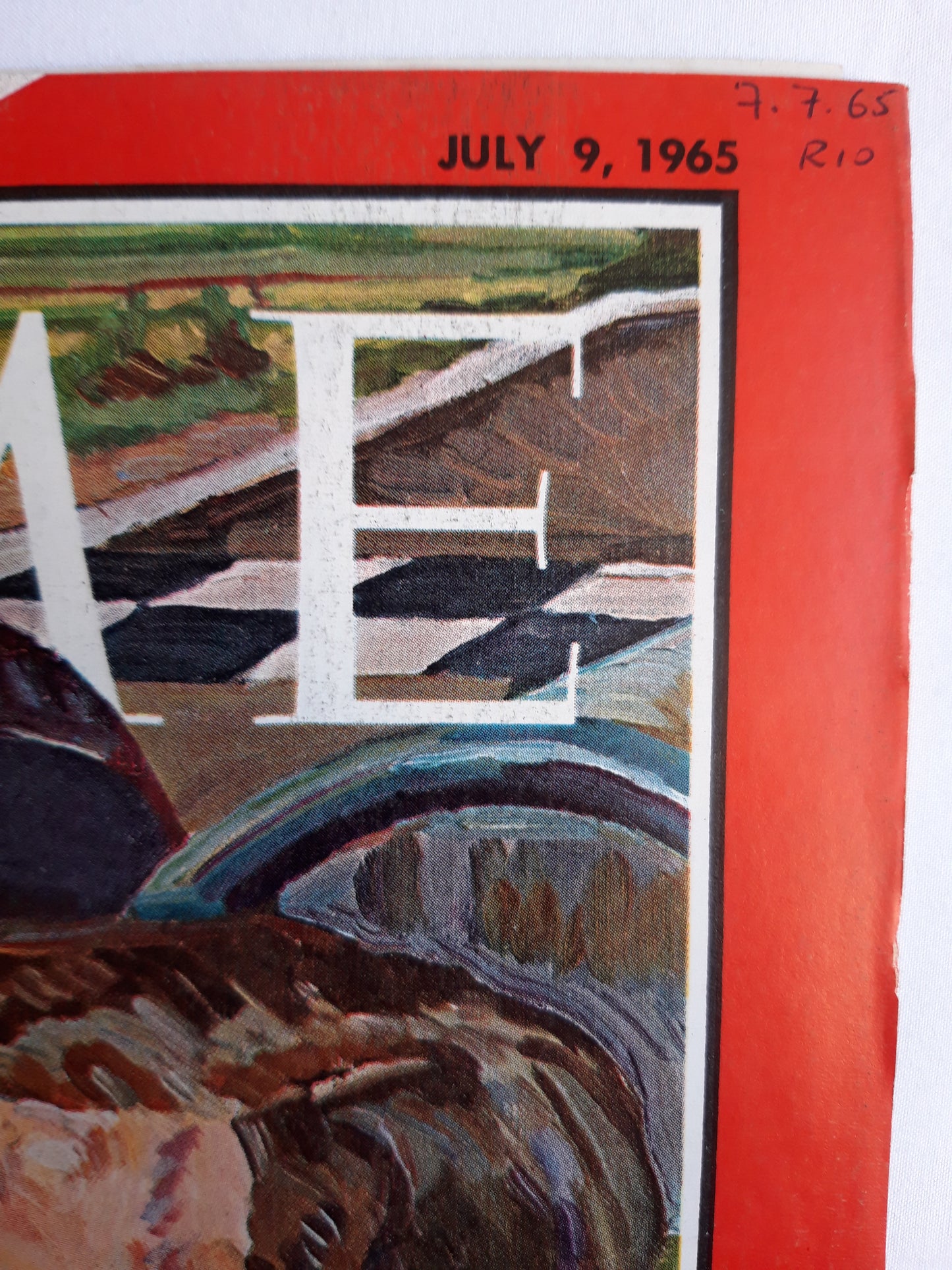 Time magazine Champion Driver Jum Clark The Quickest Man on wheels 09.07.1965 Juli July 1965