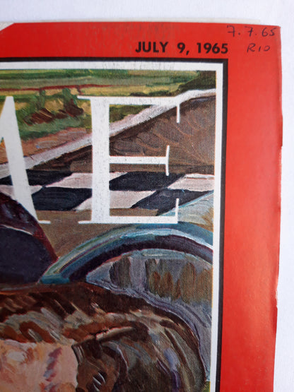 Time magazine Champion Driver Jum Clark The Quickest Man on wheels 09.07.1965 Juli July 1965