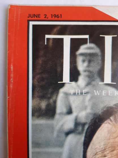 Time magazine Alabama`s Governor Patterson The South and The Freedom Riders 02.06.1961 Juni June 1961