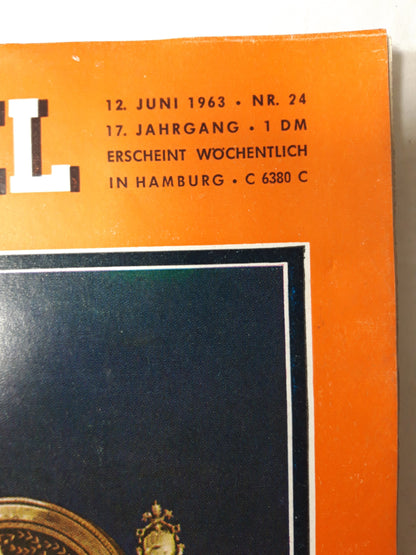 Der Spiegel Johannes XXIII Nr. 24 12.06.1963/