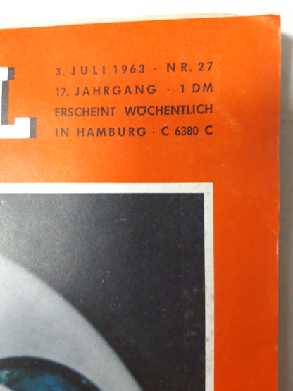 Der Spiegel Operieren um jeden Preis? Chirurg Derra Nr.29 03.07.1963 Juli July 1963