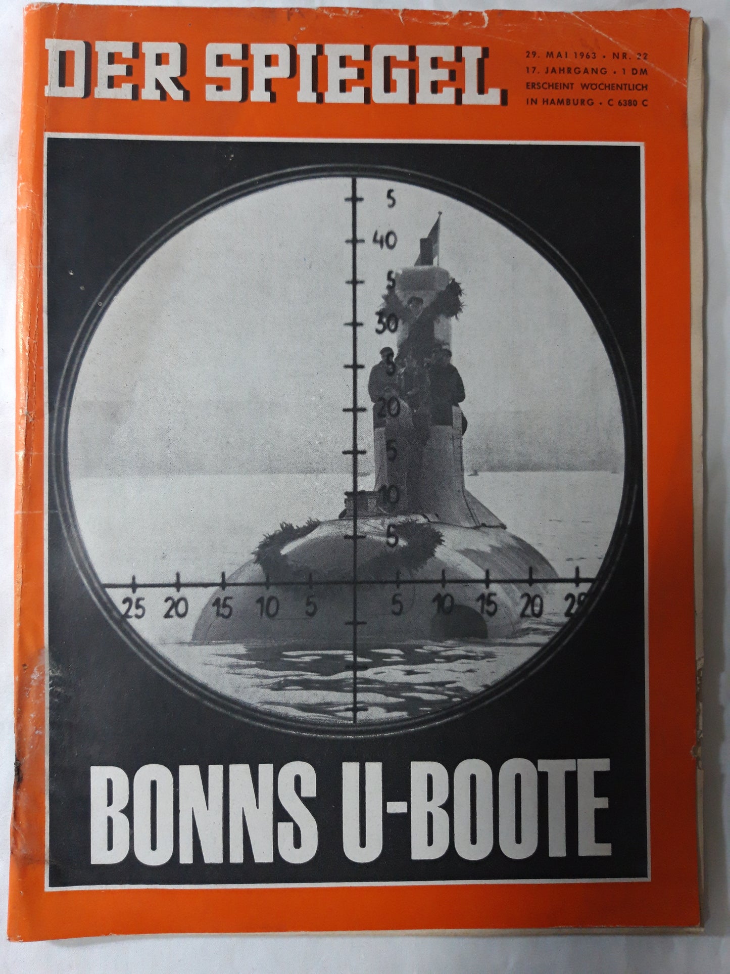 Der Spiegel Bonns U-Boote Nr. 22 29.05.1963 Mai May 1963