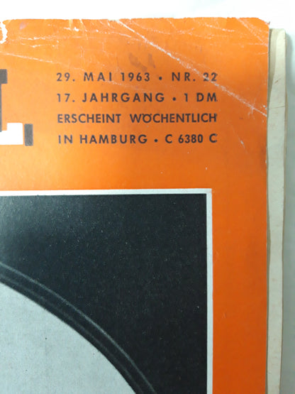 Der Spiegel Bonns U-Boote Nr. 22 29.05.1963 Mai May 1963