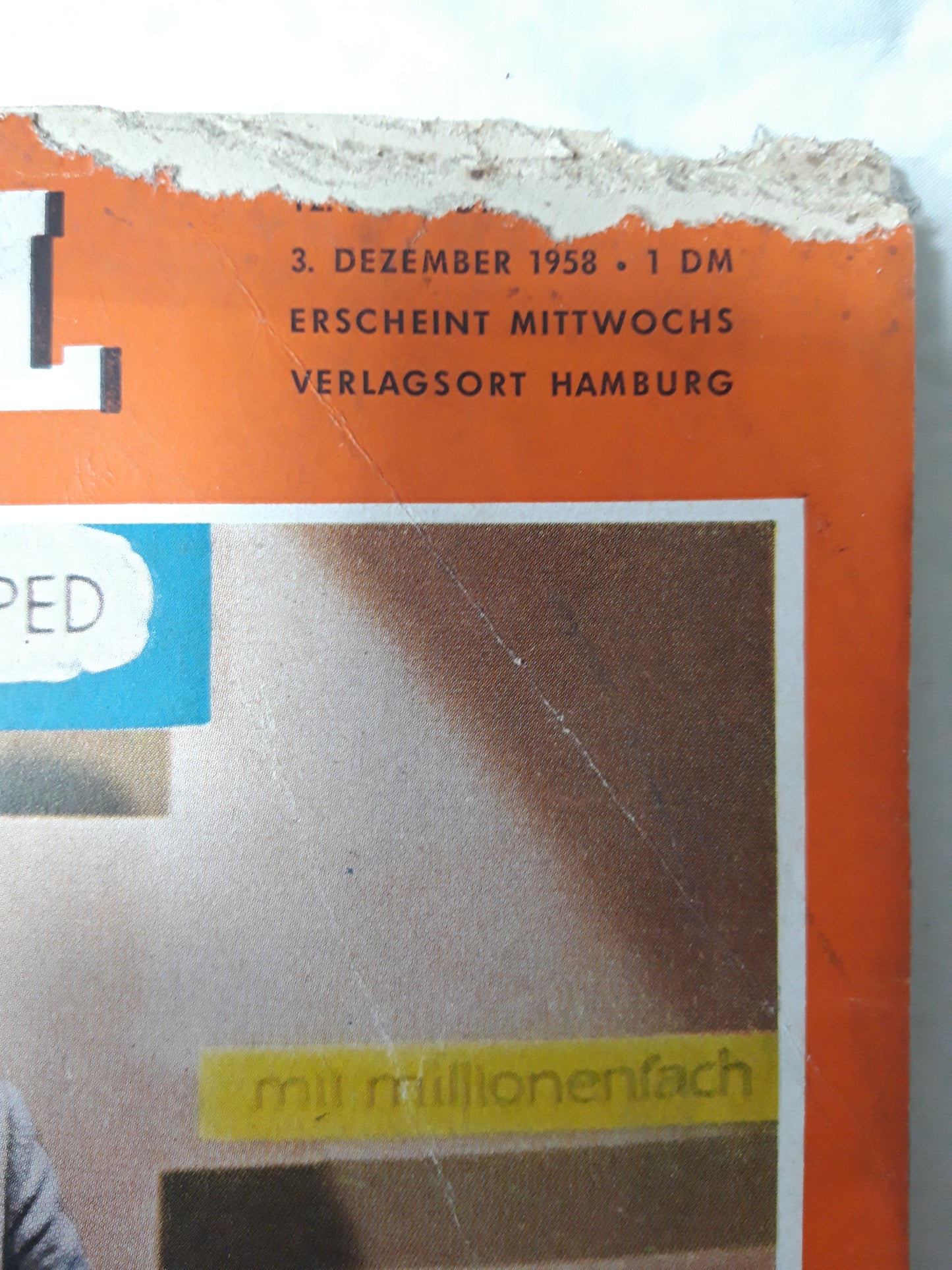 Der Spiegel Zweirad-Union der festen Hand Konzerngründer Odilo Burkart (Industrie) 03.12.1958 Dezember December 1958