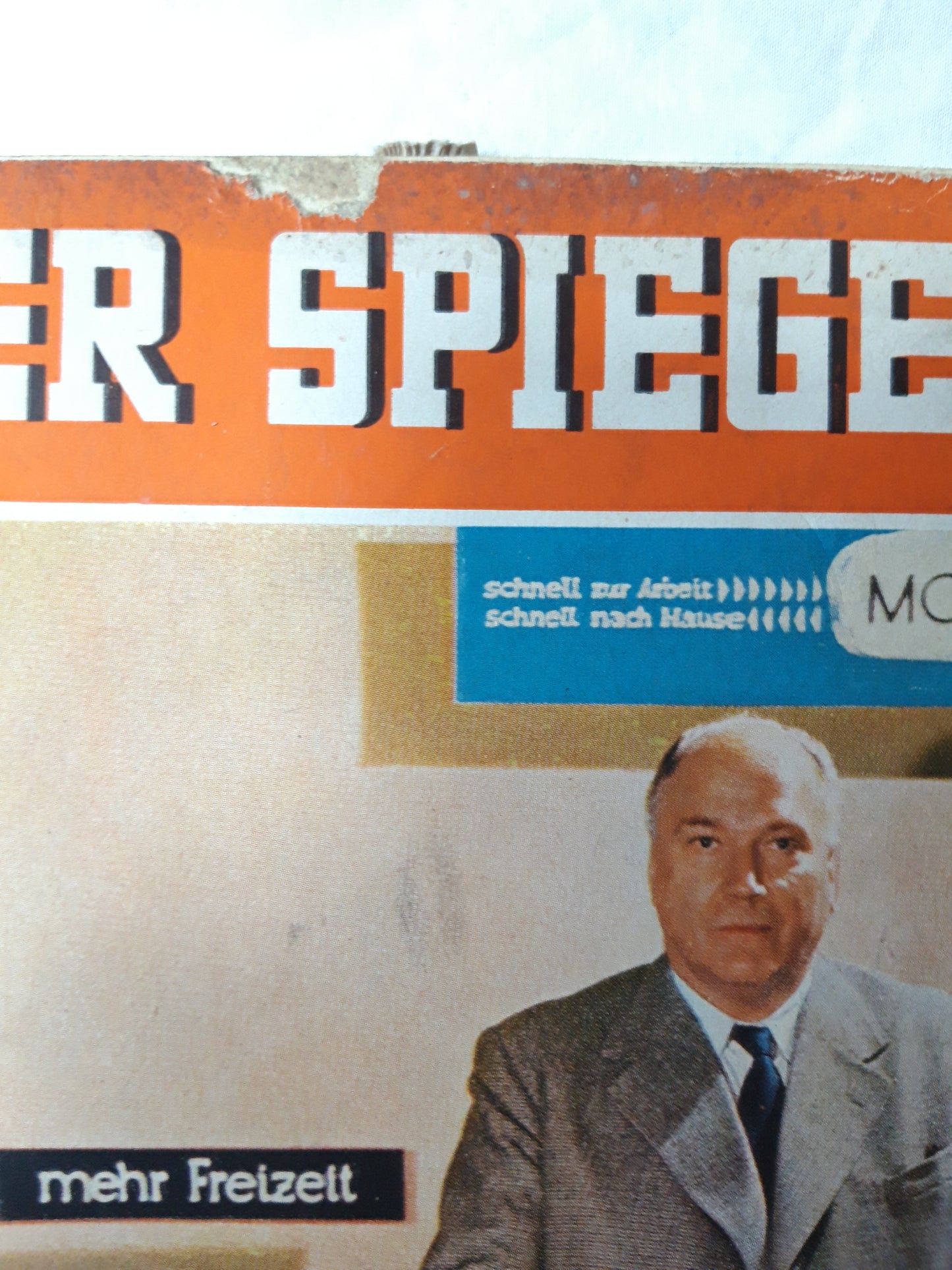 Der Spiegel Zweirad-Union der festen Hand Konzerngründer Odilo Burkart (Industrie) 03.12.1958 Dezember December 1958