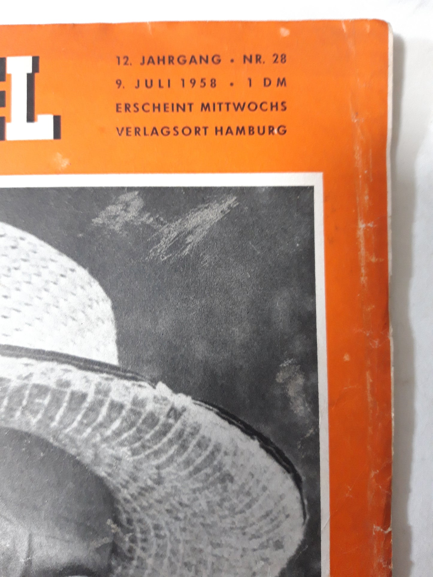 Der Spiegel In der Gartenlaube Hermann Hesse Nr. 28 09.07.1958 July Juli 1958