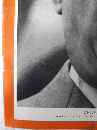 Der Spiegel Charles von Gallien Frankreichs de Gaulle (Internationales) Nr. 24 11.06.1958 Juni Juny 1958