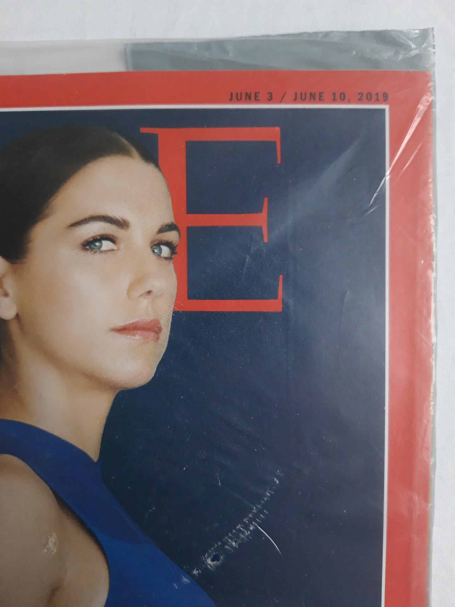 Time magazine The Equalizer Alex Morgan original package OP OVP Originalverpackung 03./10.06.2019 Juni 2019