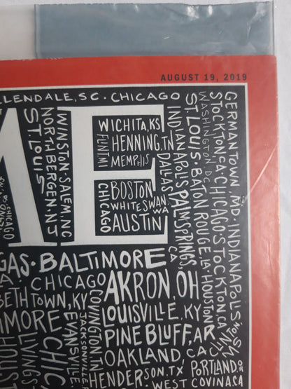Time magazine Enough original package OP OVP Originalverpackung 19.08.2019 August 2019