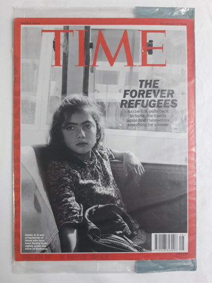 Time magazine The forever refugees Syria original package OP OVP Originalverpackung 26.11.2019 November 2019