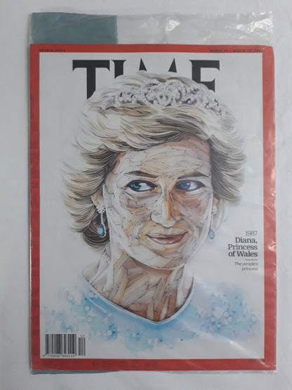 Time magazine 1987 Diana Princess of Wales original package OP OVP Originalverpackung 16./23.03.2020 Märch March 2020