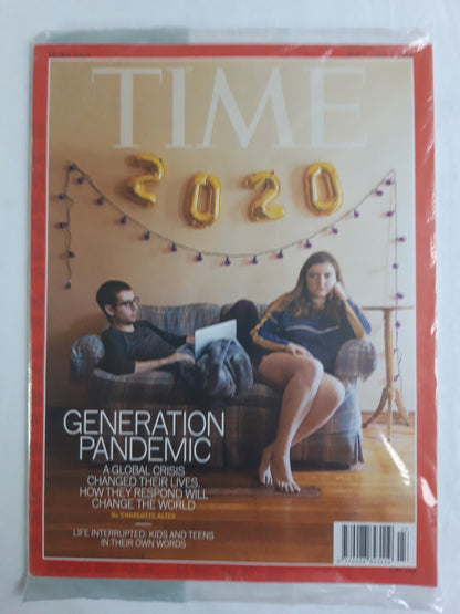 Time magazine Generation Pandemic Covid-19 original package OP OVP Originalverpackung 01./08.06.2020 Juni 2020