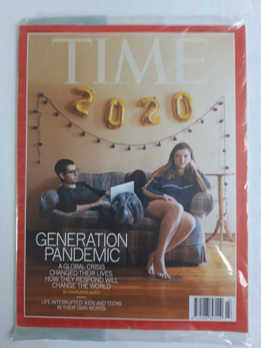 Time magazine Generation Pandemic Covid-19 original package OP OVP Originalverpackung 01./08.06.2020 Juni 2020