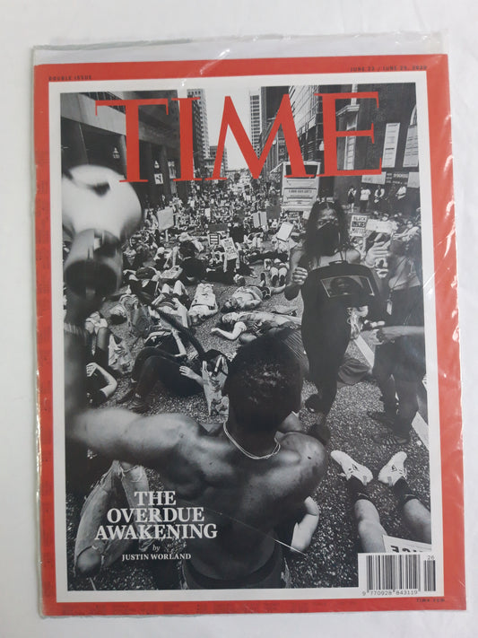 Time magazine The Overdue Awakening original package OP OVP Originalverpackung 22./29.06.2020 Juni 2020