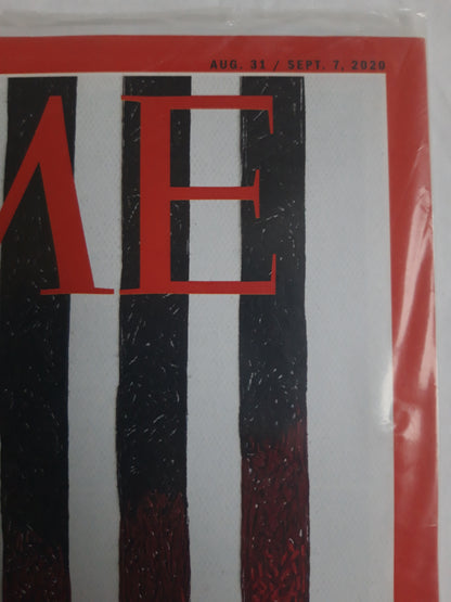 Time magazine The New American Revolution Visions of a black future that fulfill a netion`s promise Angela Davis original package OP OVP Originalverpackung 31.08./07.09.2020 August September 2020