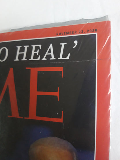 Time magazine Joe Biden and Kamala Harris President-elect Vive president-elect of the United States November 7, 2020 07.11.2020 original package OP OVP Originalverpackung 23.11.2020 November 2020