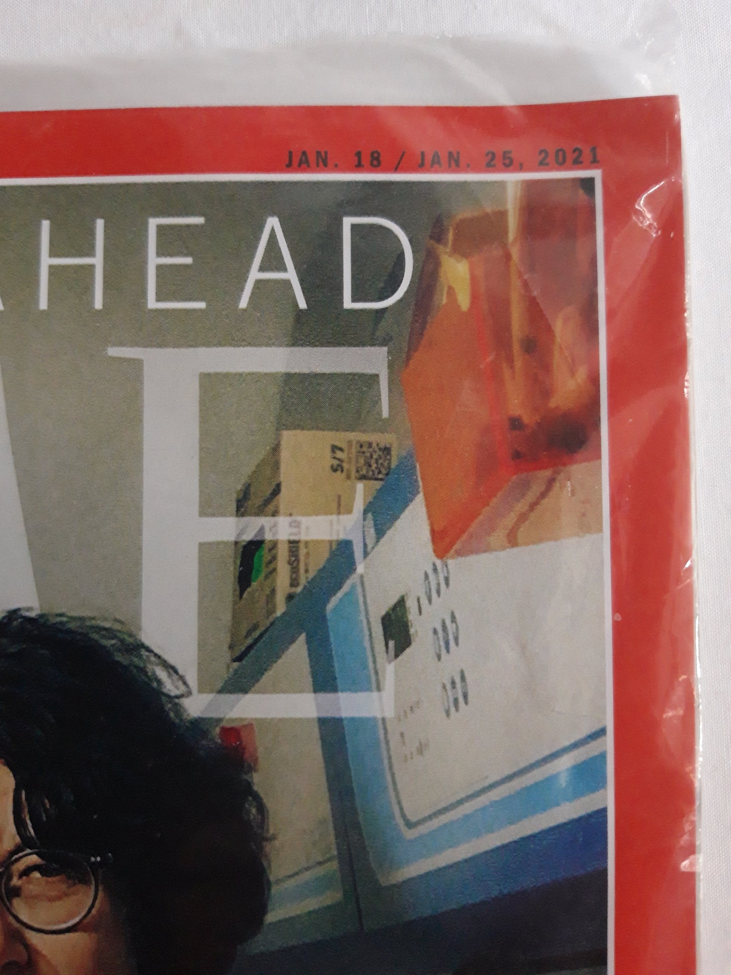 Time magazine The Vaccine Revolution Racing to beat the virus BioNTech Dr. Ugur Sahin Dr. Ozlem Tureci After Trump original package OP OVP Originalverpackung 18./25.01.2021 January 2021