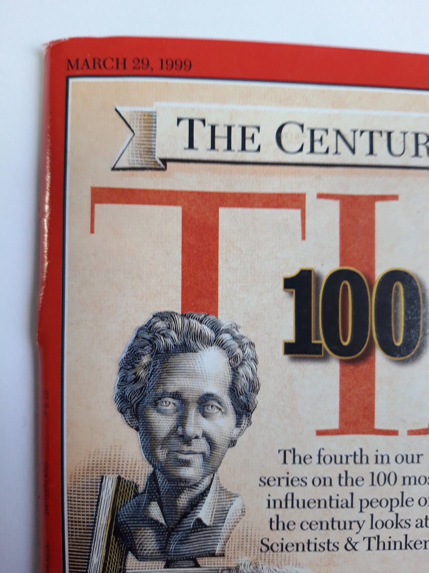 Time magazine The Century`s greatest Minds Albert Einstein Keynes Carson Jonas Salk Sigmund Freud 29.03.1999 March März 1999