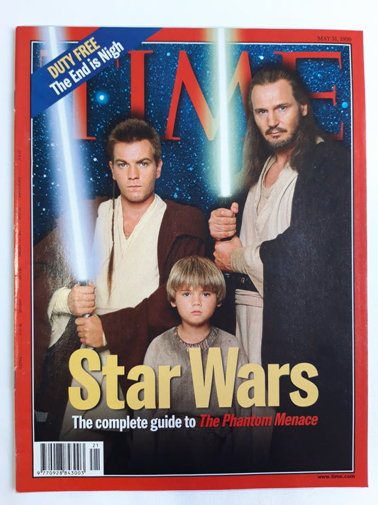 Time magazine Star Wars The complete guide to The Phantom Menace Duty Free The End is Nigh 31.05.1999 Mai May 1999