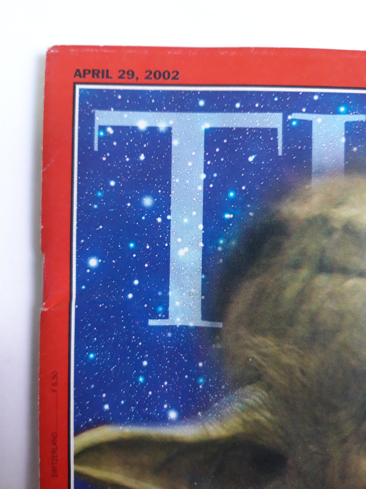 Time magazine Star wars Movie Episode II: Attack of the Clones Yoda 29.04.2002 April 2002