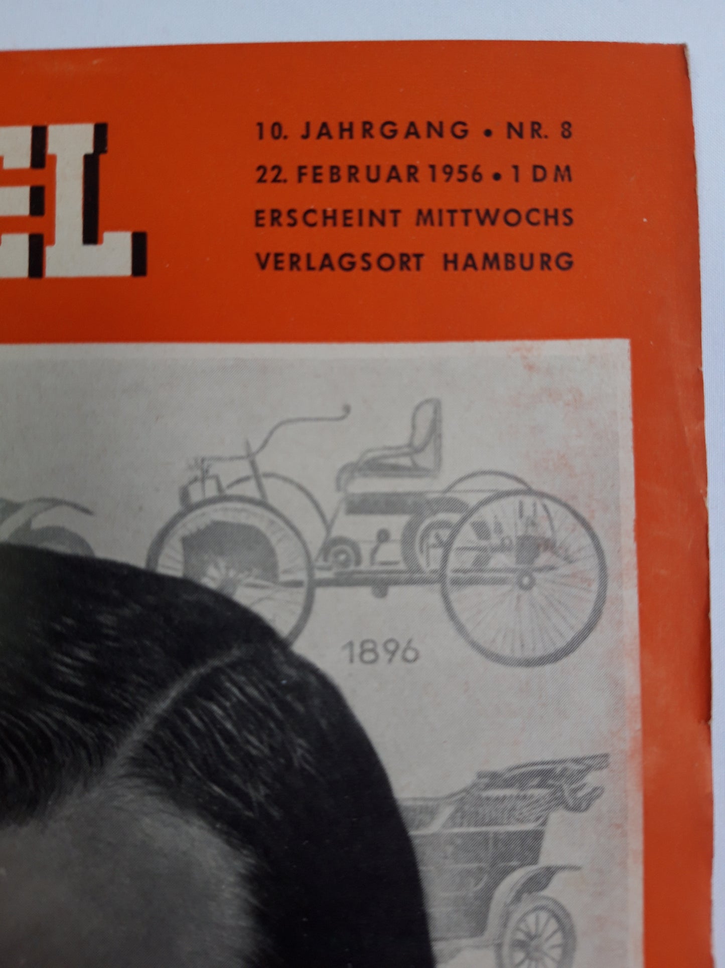 Der Spiegel Autos und Aktien für Jedermann Konzernpräsident Henry Ford II No. 8 22.02.1956 February 1956